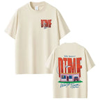 Rapper Bad Bunny T-shirt Debi Tirar Mas Fotos DTMF World Tour T Shirts Men's Women Fashion Vintage Hip Hop T-shirts Streetwear - Matrix Studios