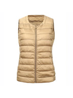 NewBang Brand 7XL 8XL Large Size Waistcoat Women's Warm Vest Ultra Light Down Vest Women Portable Sleeveless Winter Warm Liner - Matrix Studios