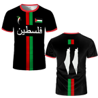 2025 New Palestine Football T-shirts Summer  Men's And Women Palestinian Jersey Gaza Kid's Tees Gifts Wholesale Unisex T Shirt - Matrix Studios