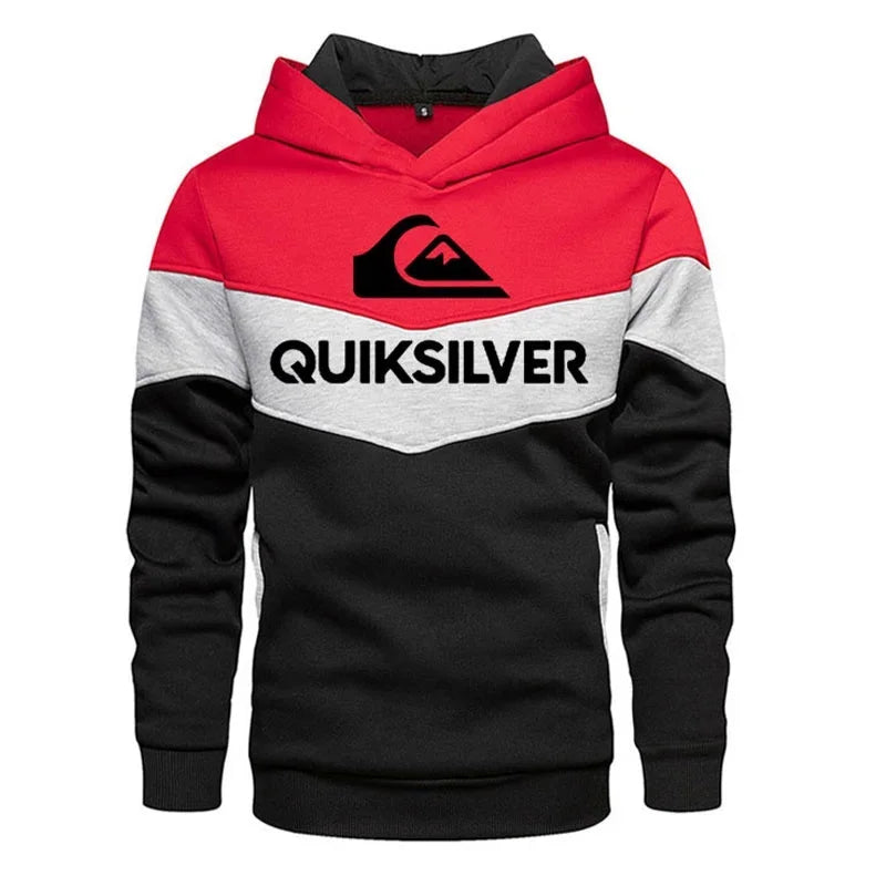 2025 New Men's Hoodie Splicing Outdoor Leisure Sportswear Street Fashion Men's Warm Wool Hoodie Autumn/Winter Coat - Matrix Studios