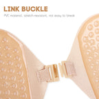 Invisible Push Up Bra for Women Backless Strapless Bra Seamless Front Closure Bralette Underwear Silicone Self-Adhesive Bra Pads - Matrix Studios