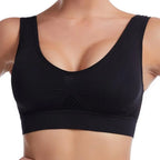 plus Size Grid Air Holes Sports Bra Shock-proof S-7XL Women's Underwear Yoga Running Brassiere Hollow out Vest without Underwire - Matrix Studios