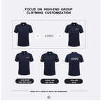 Summer Casual Breathable Polo Shirts Company Logo Custom Print Embroidery Personalized Design Men And Women Short-Sleeved Tops - Matrix-studios.com