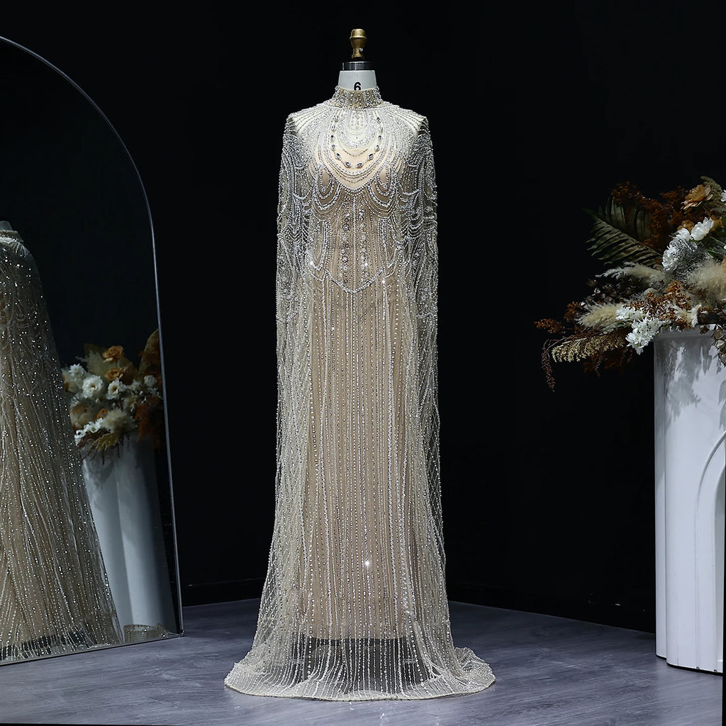 Customized Evening Dresses Luxury sexy Prom Dress Caftan Nude Wedding Formal Elegant Exquisite High Quality Party Gown for Women - Matrix Studios