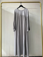 Eid Plain Modest Khimar Abaya Dubai 2024 Muslim Islam Arabic Palestine Abayas For Women Kaftan Dress Caftan Robe Femme Musulmane - Matrix-studios.com