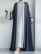 Eid Muslim Dress & Abayas for Women 2 Piece Set Musulman Ensembles Morocco Ramadan Caftan Abaya Kaftan Dubai Arab Long Robe 2024 - Matrix-studios.com