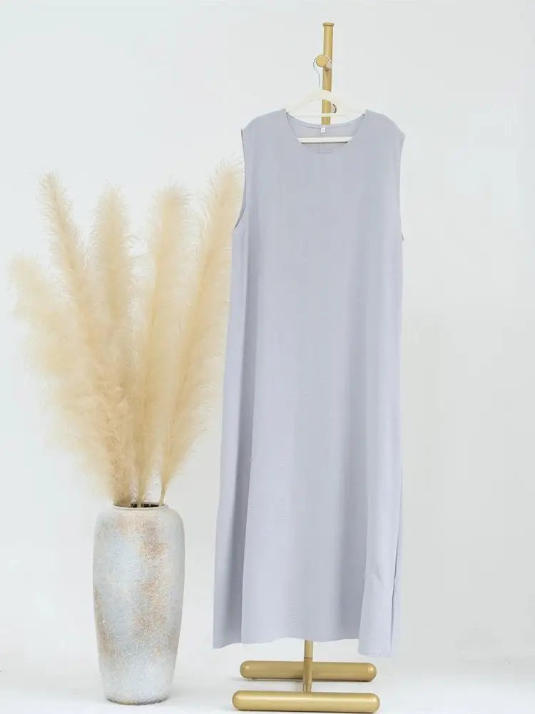 Ramadan Black White Dubai Prayer Clothes Women Turkey Islam Muslim Modest Jersey Under Abaya Dress Kebaya Robe Femme Musulmane - Matrix-studios.com
