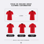 Summer Quick-Drying Polo T Shirt For Men Custom Logo Embroidery Printing Men And Women Golf shirts Personalized Design 2023 New - Matrix-studios.com