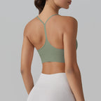 Women Sport Bra Fitness Top Yoga Bra Underwear Sexy Y-back Running Yoga Gym Crop Top Women Push Up Sports Bra - Matrix Studios
