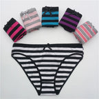 Women's cotton panties Girl Briefs Ms. cotton underwear bikini underwear sexy Ladies Briefs Free shipping 5 Pcs/set - Matrix Studios