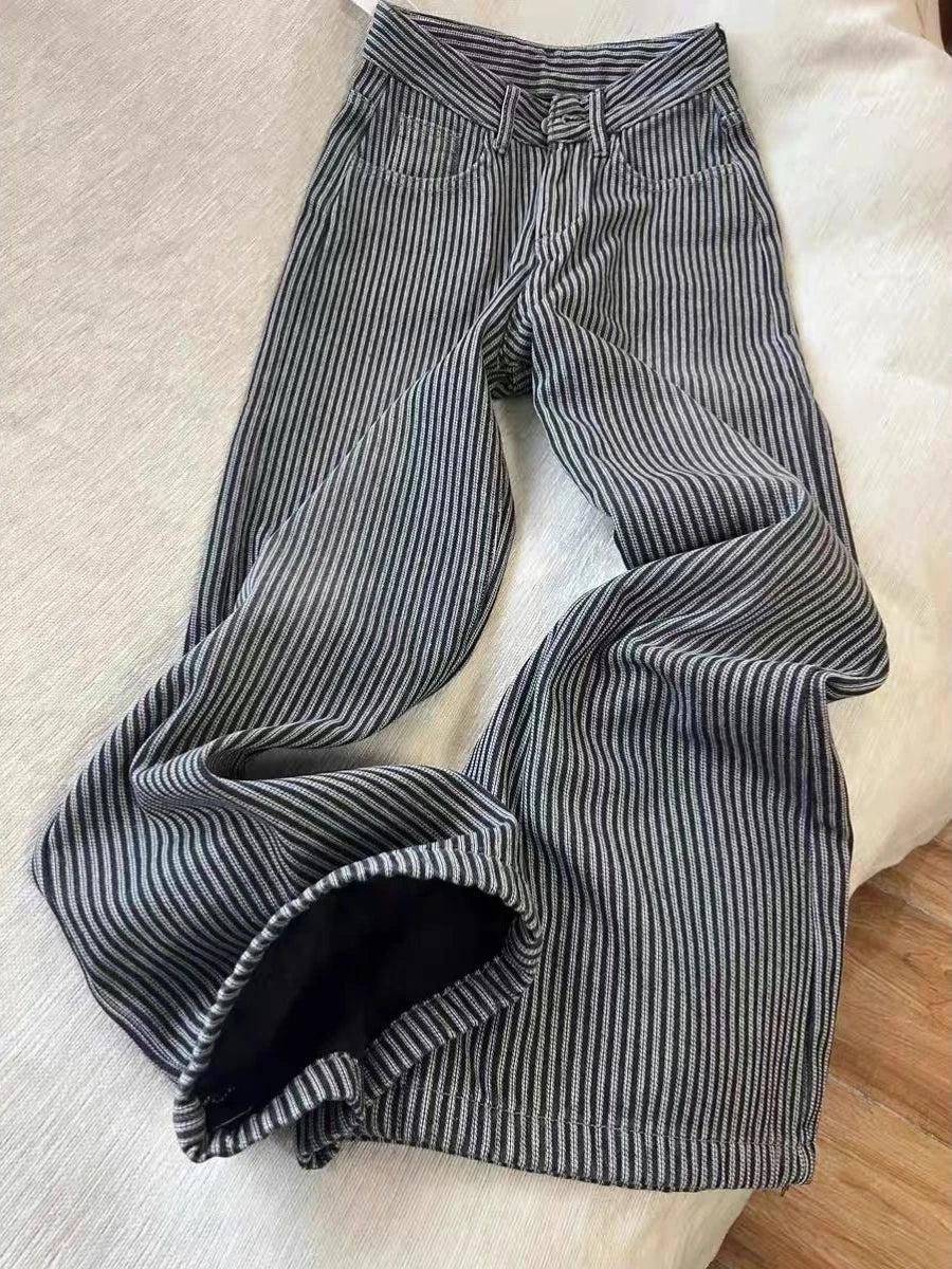 2000s American Vintage Pants Women Casual Y2k Thin Sportwear Y2k Clothing Retro Trouser Casual Chic Retro Harajuku Jeans Female - Matrix-studios.com