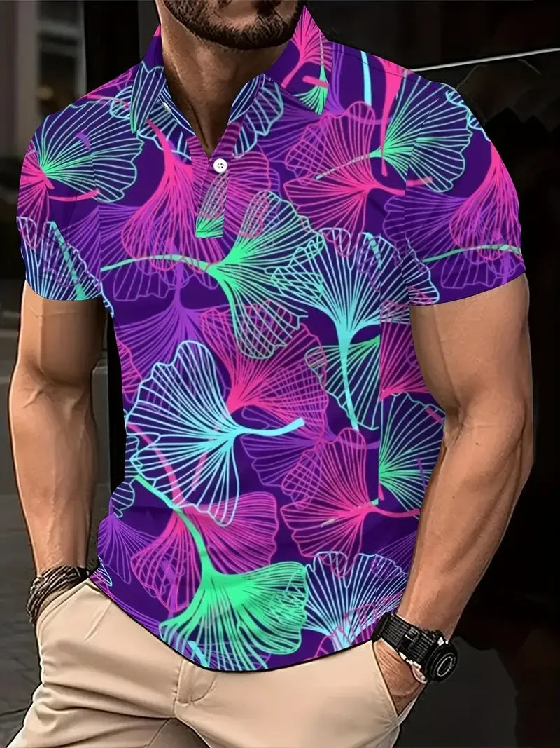 Cat Animal 3D Printed Men Women Polo Shirt 2025 New Fashion Button Lapel Short Sleeve Tops Man T Shirts Graphic Polo Clothing - Matrix-studios.com