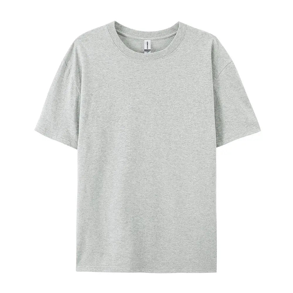 100% Cotton Solid T-shirts Women Sporty Short Sleeve Tees Fashion Casual White Black Clothing Loose O-Neck Female Summer Tops - Matrix-studios.com