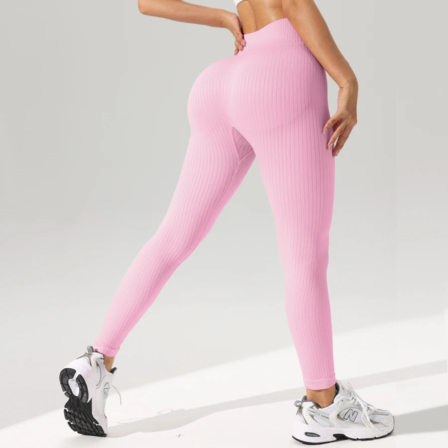 Women Sports Leggings Seamless Yoga Pants w/Tummy Control Sportswear Woman Gym Leggings Women's Trousers Fitness Female Clothing - Matrix-studios.com