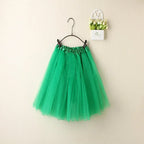 Women Summer Vintage Tulle Skirt Adult Fancy Ballet Dancewear Party Costume Ball Gown Mini Skirt - Matrix-studios.com