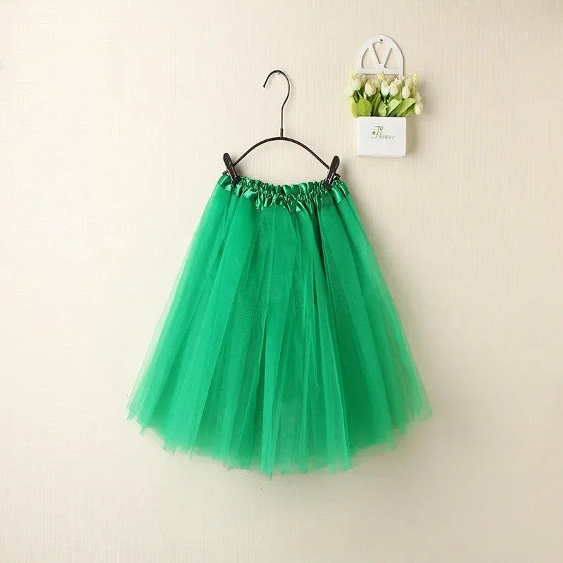 Women Summer Vintage Tulle Skirt Adult Fancy Ballet Dancewear Party Costume Ball Gown Mini Skirt - Matrix-studios.com
