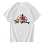 Summer Men T-shirt Cotton Blend Funny Malt Whiskey Print Summer Loose O-neck Cool T Shirt for Men Short Sleeve T-shirt Male Tee - Matrix Studios
