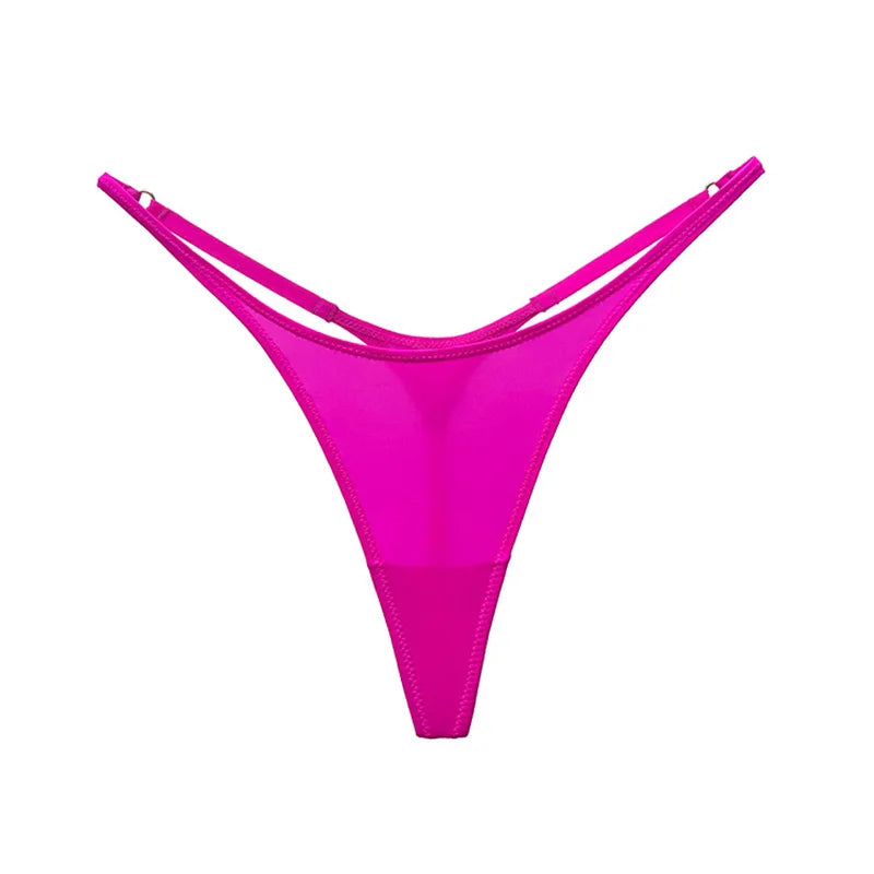 Ice Slik Low Waist Girls G String Leopard Flower Women Panties Sexy Briefs Thong T-back Underwear Female Lingerie Size S-XL - Matrix Studios