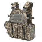 Nylon Chest Rig Molle Vest Multi-Functional Camouflage Molle Waistcoat Adjustable Men Women Combat Equipment for Outdoor Cycling - Matrix Studios