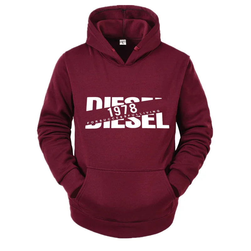 2025 Autumn/Winter Casual Printed Hoodie Classic Style Fashion Men's Y2K Harajuku Sports Jogging Street Men's/Women's Clothing - Matrix Studios