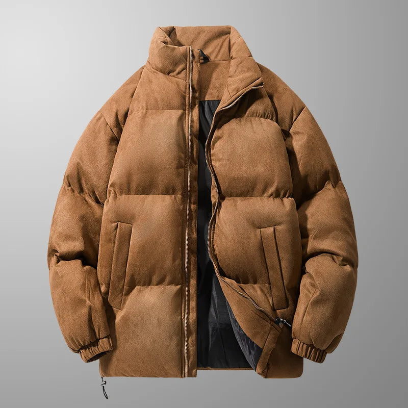 New Winter Men Fashion Stand Collar Casual Down Jackets Winter Coats Quality Male Thicker Warm Parkas Couple Loose Coats 3XL - Matrix Studios