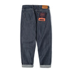 Maden Vintage 13.5oz Heavyweight Selvedge Raw Denim Jeans Men's Straight Fit Cotton Jeans Casual Pocket Trousers Fall Winter - Matrix Studios
