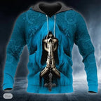 2023 New Men's Skull Hoodie Sweatshirts 3D print Head Pattern Hooded Pullover Autumn Fashion Casual Sweatshirt - Matrix Studios