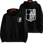 Zipper cardigan with fleece hooded zipper sweatshirt for casual and fashionable men - Matrix Studios