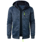 New Streetwear Men's Long Sleeve Sweatshirts for Men Zipper Hooded Oversize Winter Warm Jacket Coat Outdoor Tracksuit Men - Matrix Studios