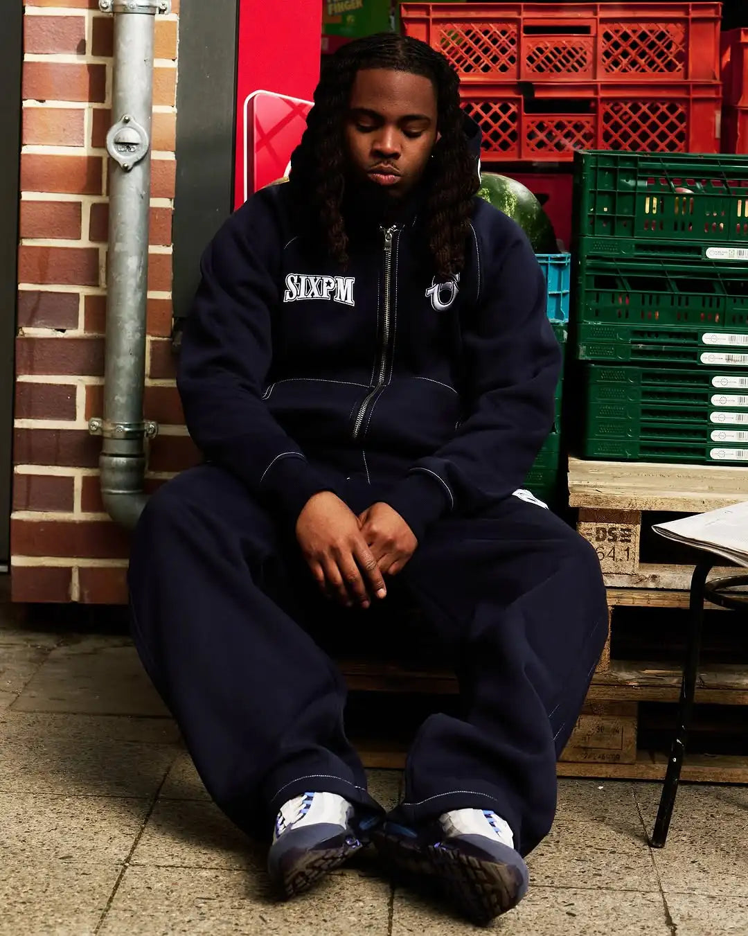 New Fashion Solid Color 2 Piece Casual Hoodie Sets Sweatshirt Y2K Retro Embroidered Logo High Street Hip Hop Unisex Jogger Suits