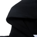 Oversize Balck Satoshi Hoody Retro Spray Dirty Rhinestone Button Stud Necklace Logo Hooded Sweatshirts  2XL Men Women Streetwear - Matrix-studios.com