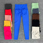 Seamless Sport Yoga High Waist Pants Leggings Sport See Through Yoga Gym Running Quick Dry Pants Scrunch Butt Pants - Matrix-studios.com