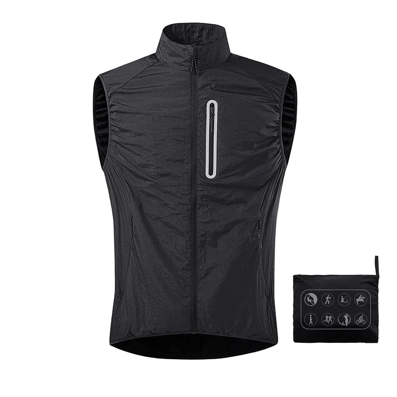 JNLN Men's Women's Fishing Vest Summer Mountaineering Camping Hiking Running Vests Waterproof Self-Storage Sleeveless Jacket - Matrix Studios