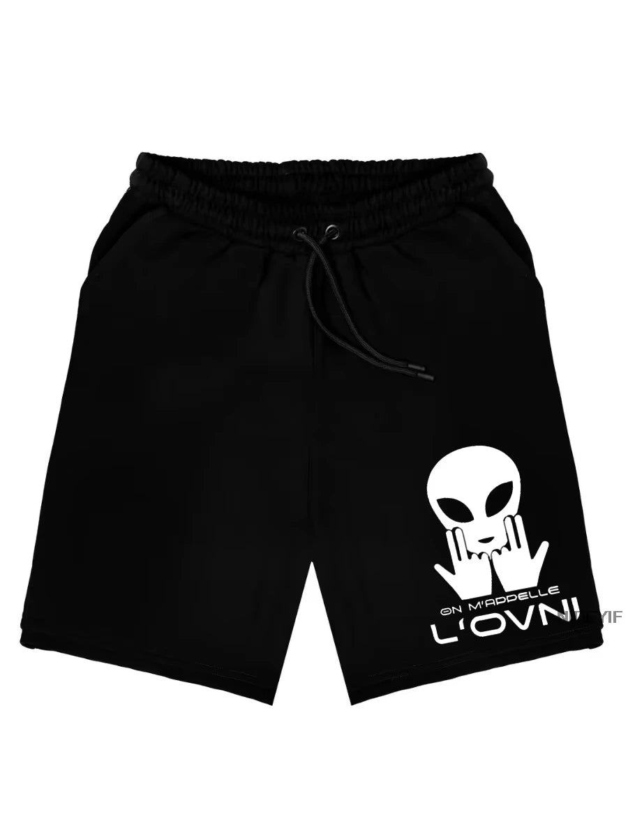 France Rapper Jul Shorts For Men Women Summer Casual Breathable Cotton Beach Comfortable  sweatpants short