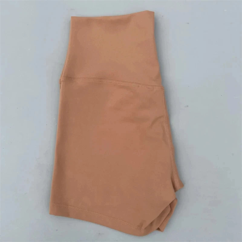 Women Fitness Sport Short High Waist Gym Leisure Yoga Short Legging Soft Tight Athletic Squatting Proof Comprehensive Training - Matrix Studios