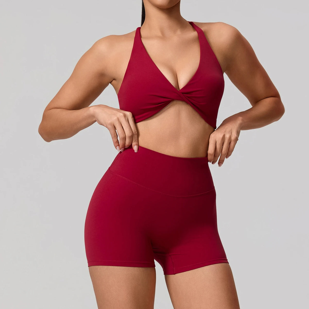 Summer 2PCS Yoga Suit Sports Set Women Quick-Dry Gym Set Women Tracksuit Running Workout Long Sleeve Sports Shirt Yoga Clothing - Matrix-studios.com