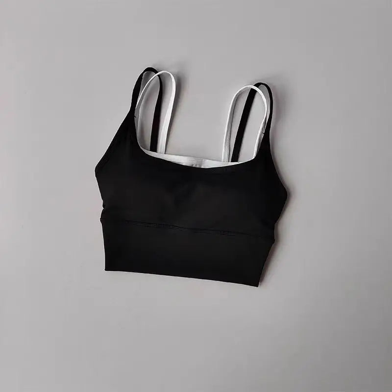 Women Breathable Sports Bra Shockproof Fitness Tops Push Up Gym Crop Top Brassiere Sport Bras Gym Workout Top Seamless Yoga Bra - Matrix Studios