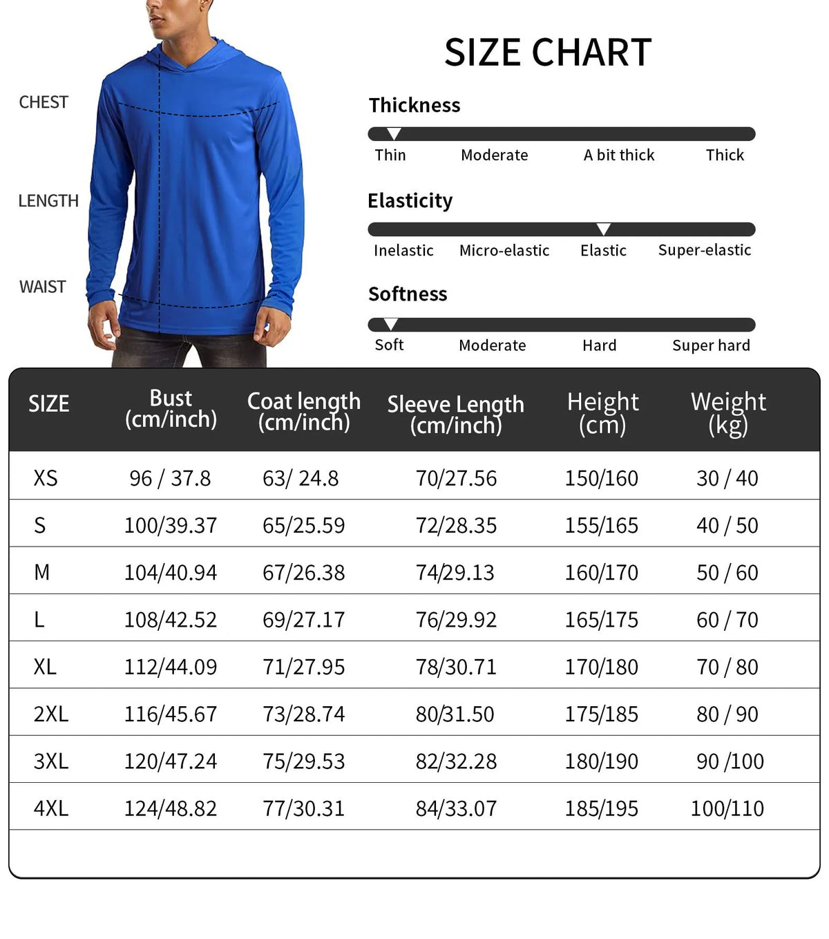 Men's Fishing hooded sweatshirt Fishing UV protection hoodie Camiseta De Pesca clothing hooded top grey white - Matrix Studios
