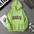 2025 Winter New Women's Hoodie High Street Unisex style Double Pockets Sweatshirts Outerwear Plus-Size Women's Clothing CYXX227 - Matrix Studios