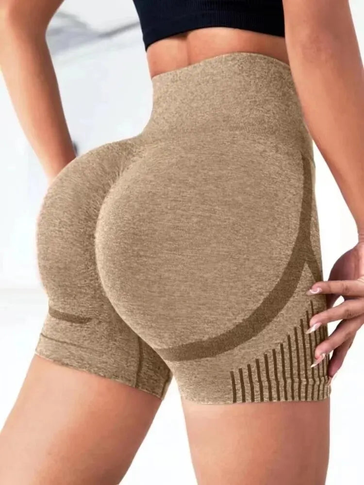 Women Yoga Shorts High Waist Workout Shorts Fitness Yoga Lift Butt Fitness Ladies Yoga Gym Running Short Pants Sportswear - Matrix Studios