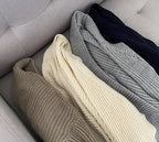 Slouchy Cardigan Knitted Drop Shoulder Long Sleeve Ribbed Open Front Sweater Jacket Women Teen-girl Fall Winter Basic Outfit - Matrix Studios