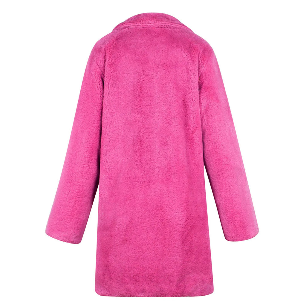 Faux Leather Winter Sheepskin Coat For Women Outwear Women's Warm Suit Teddy Bear Women's Jackets Autumn Faux Fur Coats - Matrix Studios
