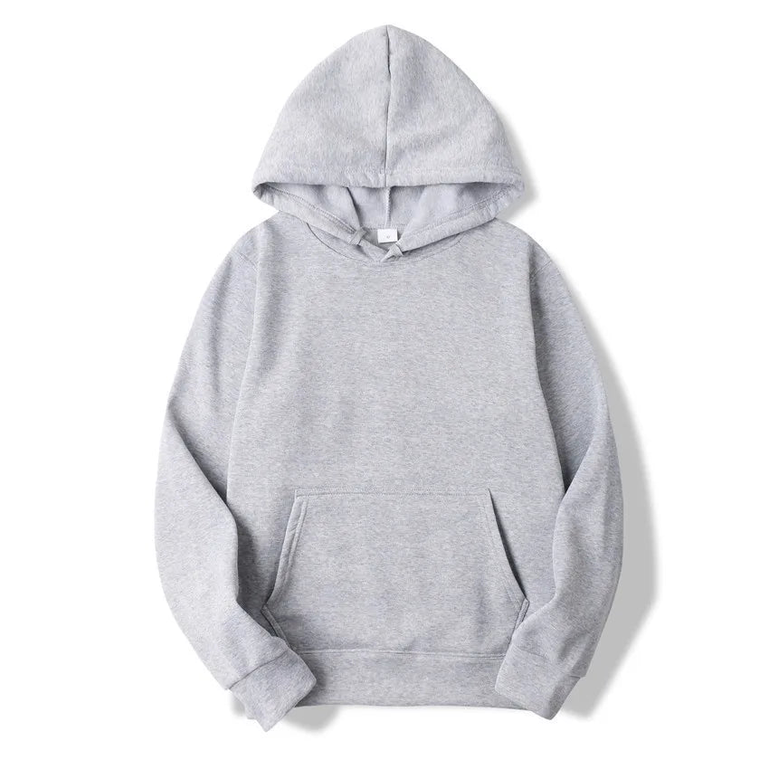 New Fashion Men's Women's Hoodies Spring Autumn Winter Casual Hoodies Sweatshirts Men Tops Solid Color Hoodie Sweatshirt Male - Matrix Studios