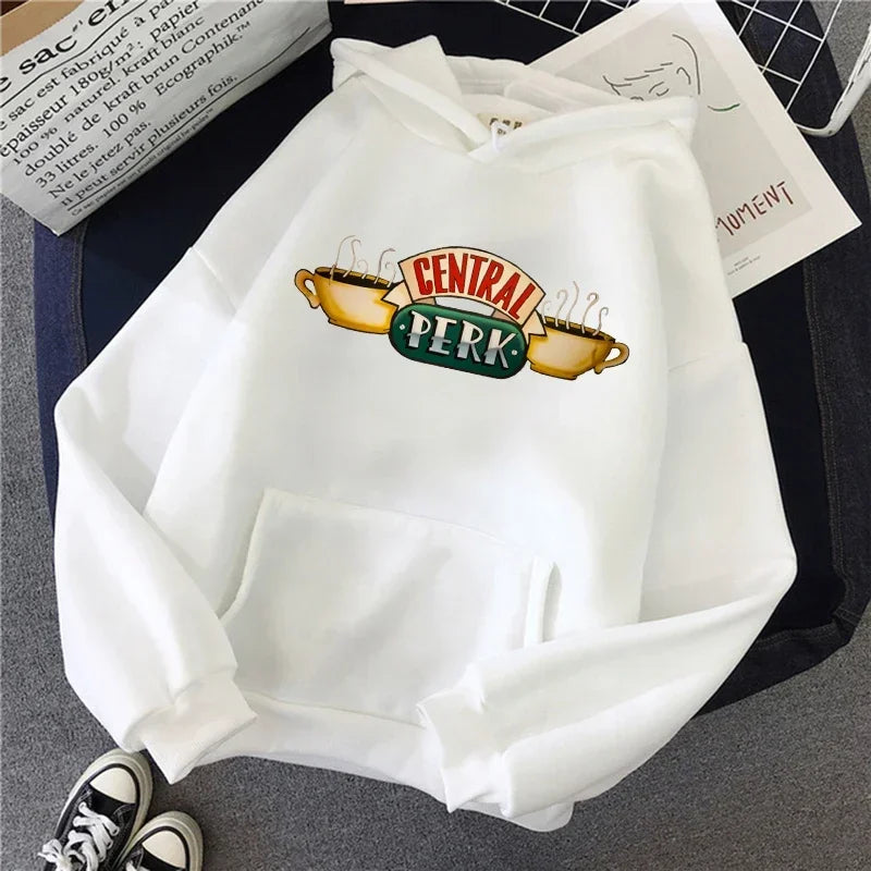 Friends TV Show Hoodies for Women, Funny Cartoon Friends Hoodies, Ullzang Graphic, Vintage Anime Sweatshirt, Female Hoody, 90s - Matrix Studios