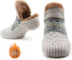 Fall Winter Non‑Slip Floor Socks Super Soft Warm Slipper Socks Unisex Snow Sleep Carpet Yoga Socks for Men Women Indoor House - Matrix Studios