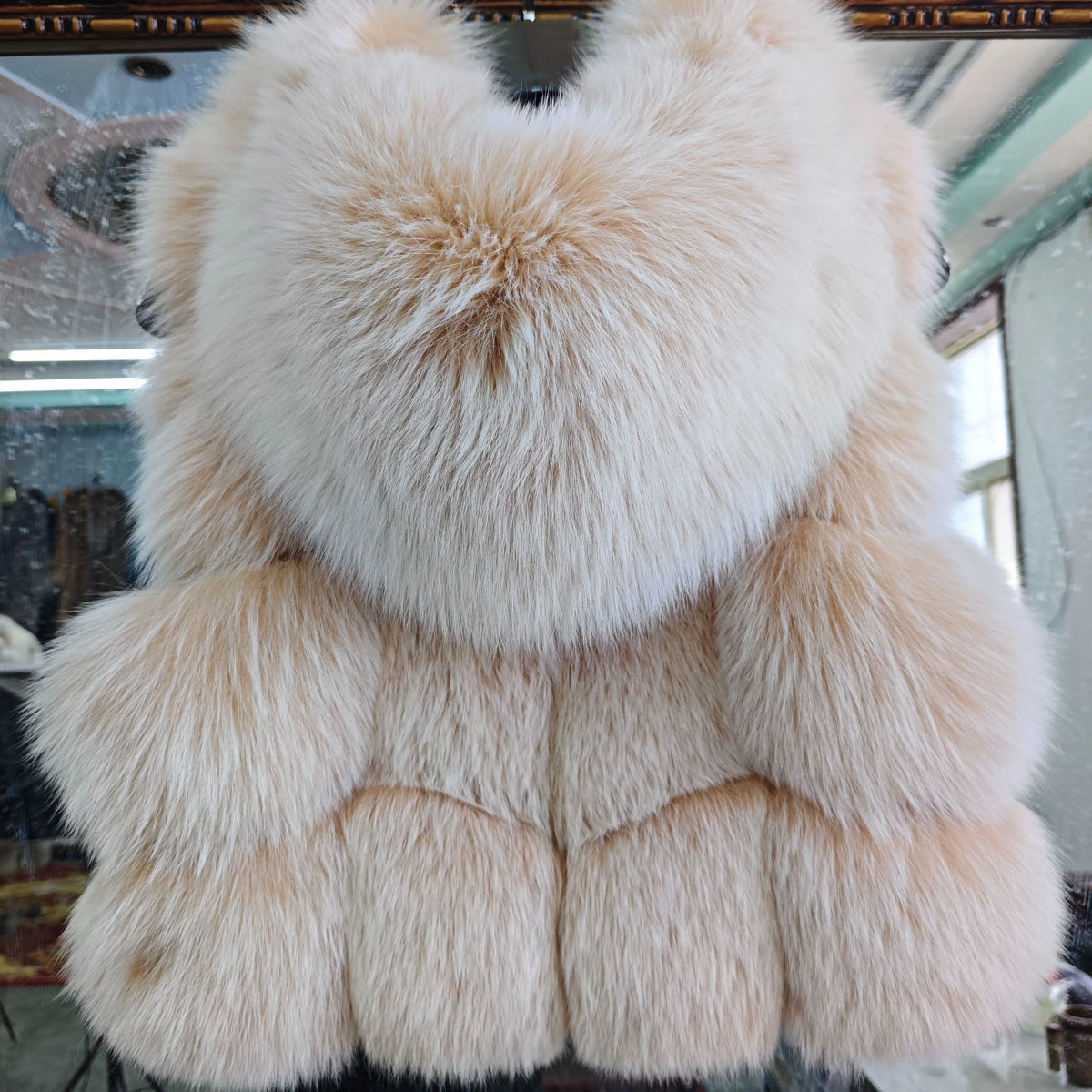 Natural Fox Fur Vest Women Winter Coat Fashion Hoodies Thick Warm Female Short Real Fox Fur Coat Sheepskin Genuine Fur Jackets - Matrix Studios