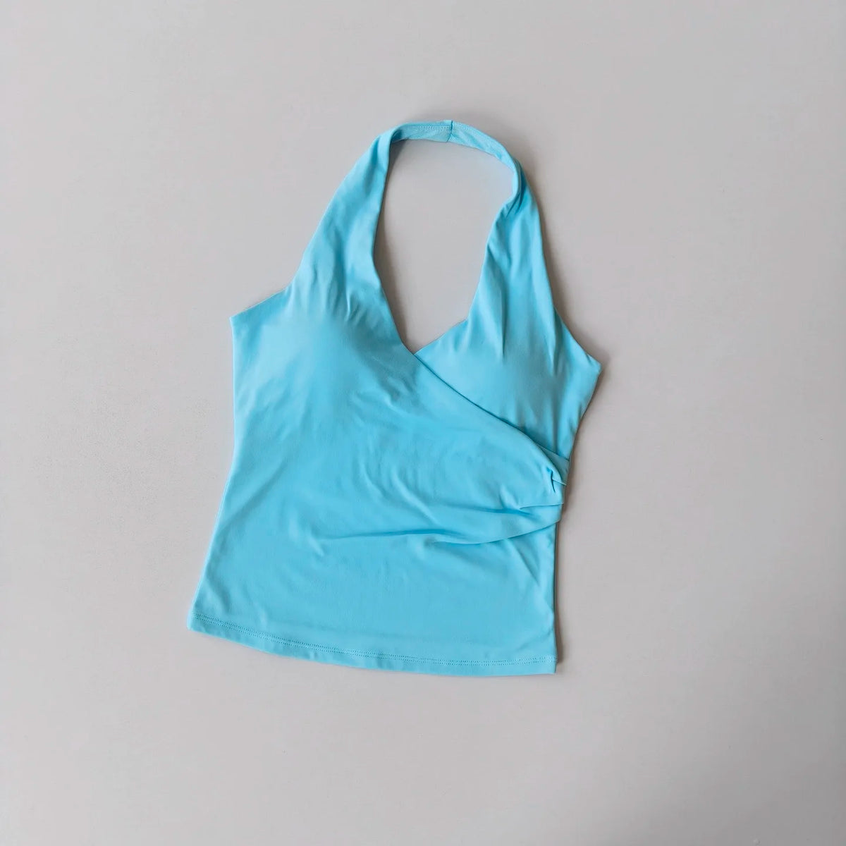 Women's Sexy V-Neck Fitness Bra Nude Sports Bra Hanging Neck Yoga Suit Vest Comfortable Breathable Gym Top for Active Wear - Matrix Studios