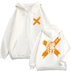 Japan Anime My Hero Academia Zip Up Hoodies Harajuku Fashion Manga Vintage Sweatshirt Men Women Fleece Oversized Tracksuit Coats - Matrix Studios