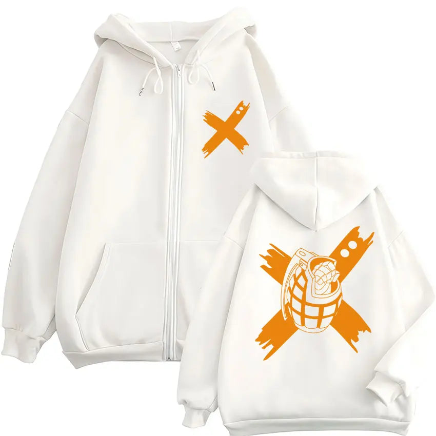 Japan Anime My Hero Academia Zip Up Hoodies Harajuku Fashion Manga Vintage Sweatshirt Men Women Fleece Oversized Tracksuit Coats - Matrix Studios