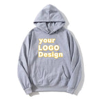 Custom Hoodies DIY Text Logo Image Print High Quality Hoodie Customized Sport Casual Sweatshirt Personalized Christmas Gift - Matrix Studios